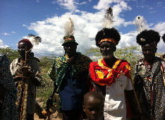 Älteste bei Standing Stones Turkana