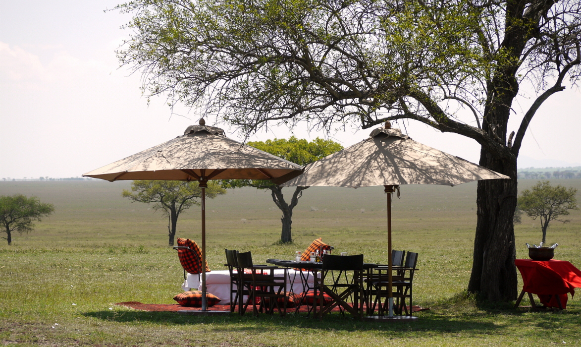 Singita sabora tented Camp